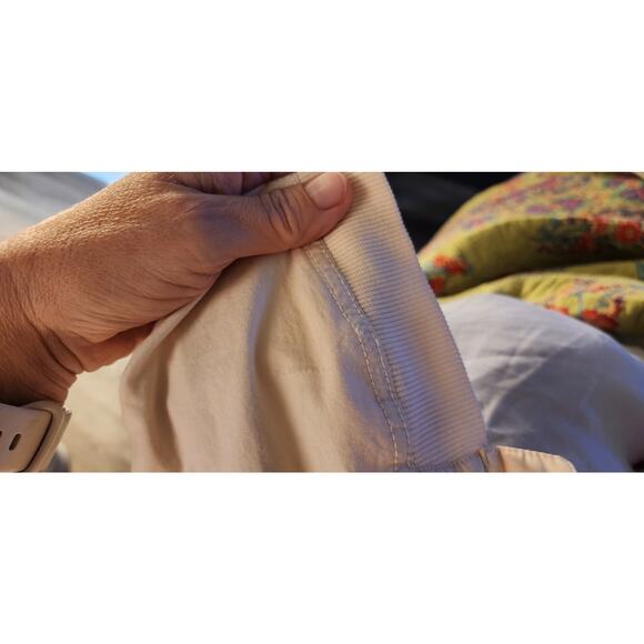 Anthropologie Daily Practice Soller White Cotton Drawstring Jumpsuit XS - Picture 12 of 12